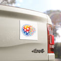 Matrix Burst Bold Pickleball Auto Magnet 5" X 5" - Image 1 - PeaMacTees