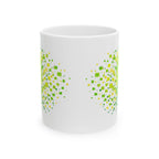 Matrix Burst Green Pickleball Ceramic Mug — Retro Exploding Pickleball Design (11oz & 15oz) - Image 4 - PeaMacTees