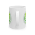 Matrix Burst Green Pickleball Ceramic Mug — Retro Exploding Pickleball Design (11oz & 15oz) - Image 5 - PeaMacTees