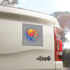 Matrix Burst Pickleball Auto Magnet (5" X 5") - Image 5 - PeaMacTees