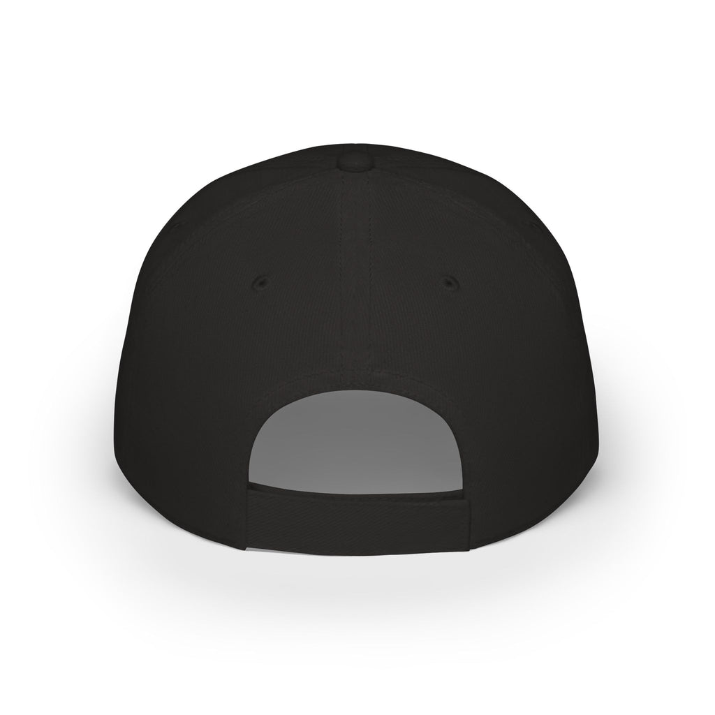 Matrix Burst Pickleball Baseball Cap - Black - Back - PeaMacTees