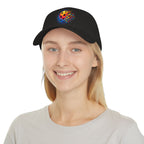 Matrix Burst Pickleball Baseball Cap - Black - Model 2 - PeaMacTees