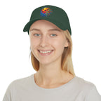 Matrix Burst Pickleball Baseball Cap - Dark Green - Model 2 - PeaMacTees