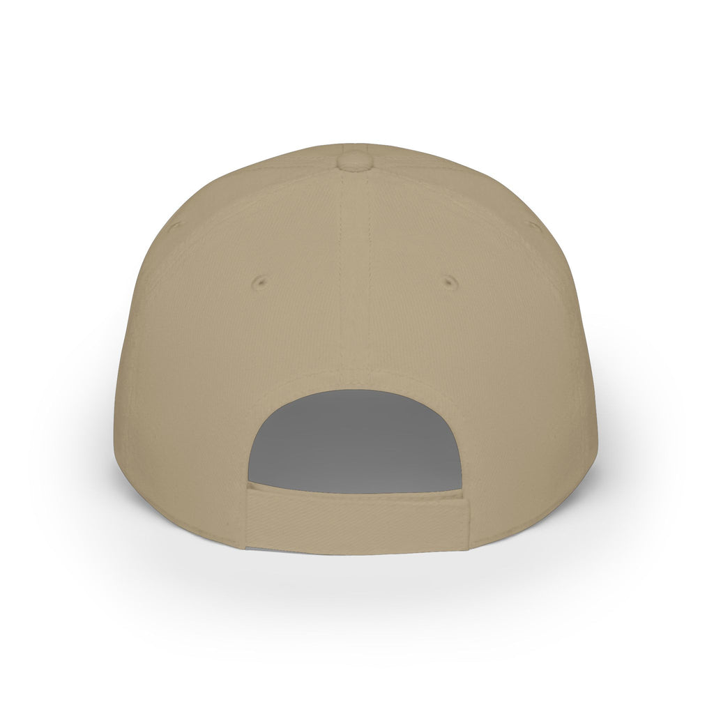 Matrix Burst Pickleball Baseball Cap - Khaki - Back - PeaMacTees