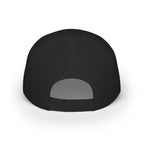 Matrix Burst Pickleball Cap Neon Green — Low Profile Cotton Baseball Hat - Black - Back - PeaMacTees