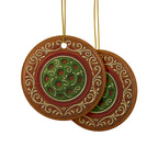 Pickleball Christmas Ornaments - Decorative Gingerbread Style - 4 Festive Holiday Decor Shapes - Image 16 - PeaMacTees