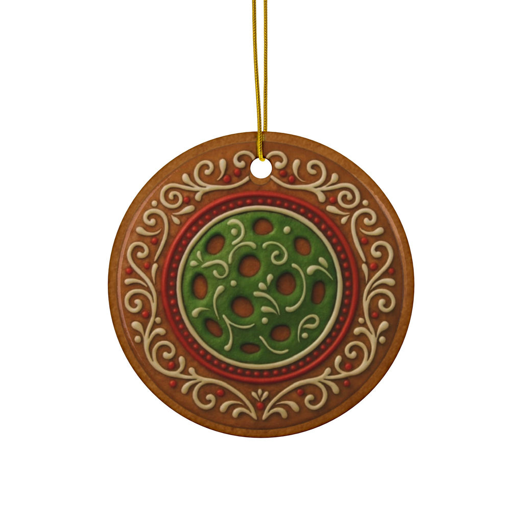 Pickleball Christmas Ornaments - Decorative Gingerbread Style - 4 Festive Holiday Decor Shapes - Image 19 - PeaMacTees