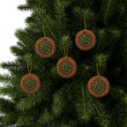 Pickleball Christmas Ornaments - Decorative Gingerbread Style - 4 Festive Holiday Decor Shapes - Image 22 - PeaMacTees