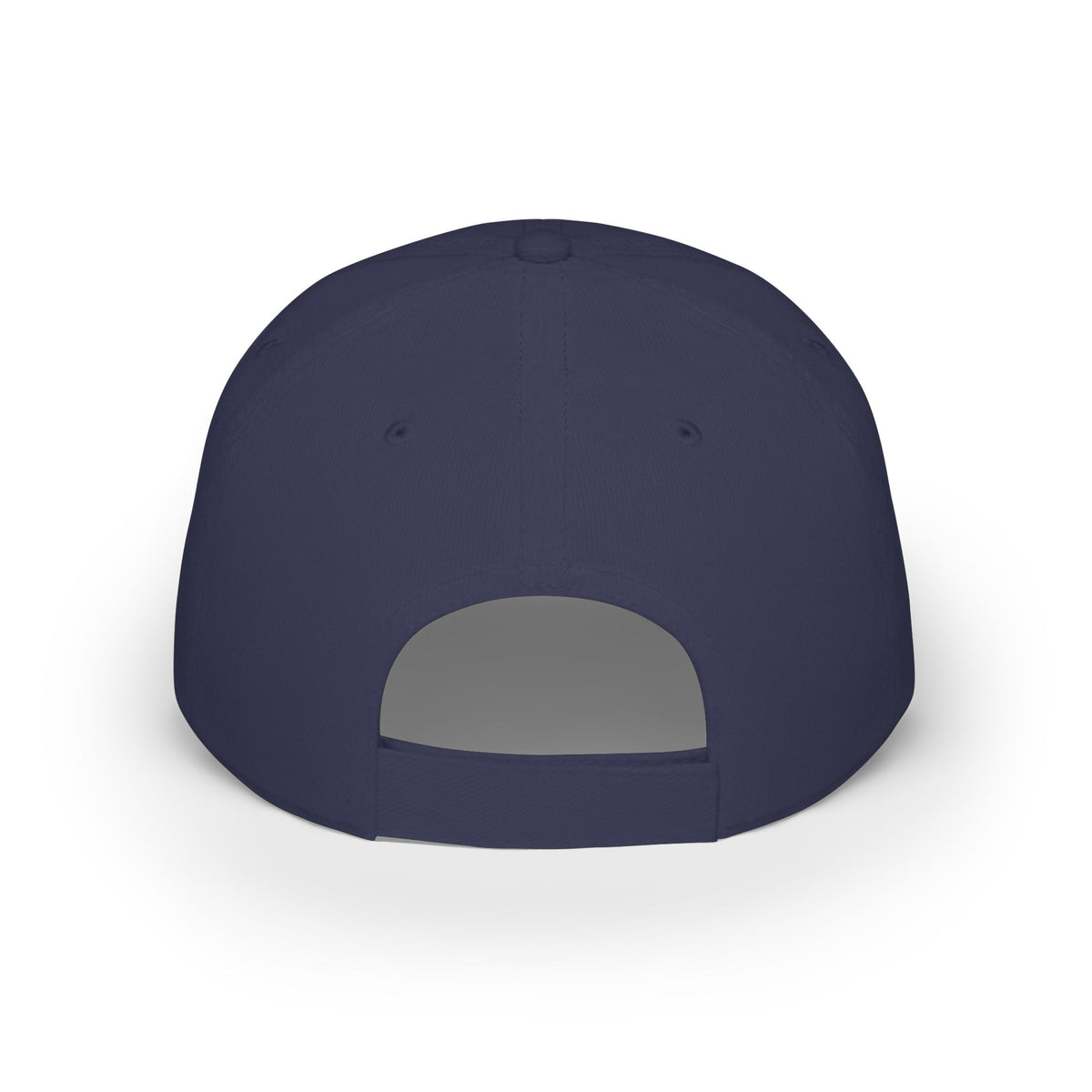 Pickleball Life Bold Green & Blue Script - Low Profile Baseball Hat - Dark Navy - Back - PeaMacTees