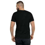Pickleball Word Cloud Tee - Dink Pickle Kitchen Graphic Shirt - Solid Black - Back - PeaMacTees