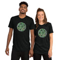 Pickleball Word Cloud Tee - Dink Pickle Kitchen Graphic Shirt - Solid Black - Front - PeaMacTees