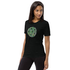Pickleball Word Cloud Tee - Dink Pickle Kitchen Graphic Shirt - Solid Black - Left front 2 - PeaMacTees
