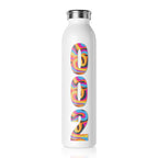 Stainless Steel 002 Pastel Psychedelic Pickleball Hydration Bottle - 20oz Retro Sports Bottle - Image 2 - PeaMacTees