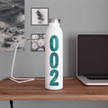 Stainless Steel 002 Pickleball GameStart Green Hydration Bottle - 20oz Sports Bottle - Image 1 - PeaMacTees