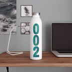 Stainless Steel 002 Pickleball GameStart Green Hydration Bottle - 20oz Sports Bottle - Image 1 - PeaMacTees
