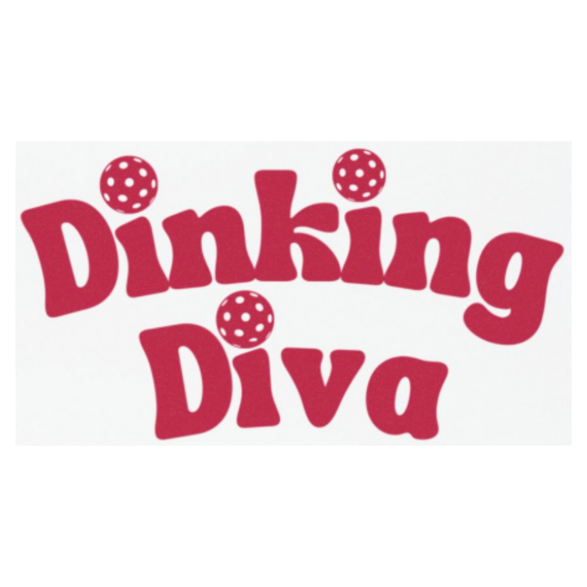 Stainless Steel Dinking Diva Pickleball Hydration Bottle - 20oz Sports Bottle - Image 2 - PeaMacTees
