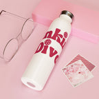 Stainless Steel Dinking Diva Pickleball Hydration Bottle - 20oz Sports Bottle - Image 5 - PeaMacTees