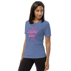 Dinking Diva Women's Pickleball Tee - Blue - PeaMacTees