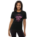 Dinking Diva Women's Pickleball Tee - Solid Black - PeaMacTees