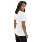 Dinking Diva Women's Pickleball Tee - Solid White - PeaMacTees