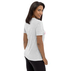 Dinking Diva Women's Pickleball Tee - White Fleck - PeaMacTees