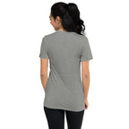 Women's Pickler Funny Definitions T-Shirt by PeaMac Pickleball Tees, lightweight athletic grey tri-blend fabric, casual activewear.