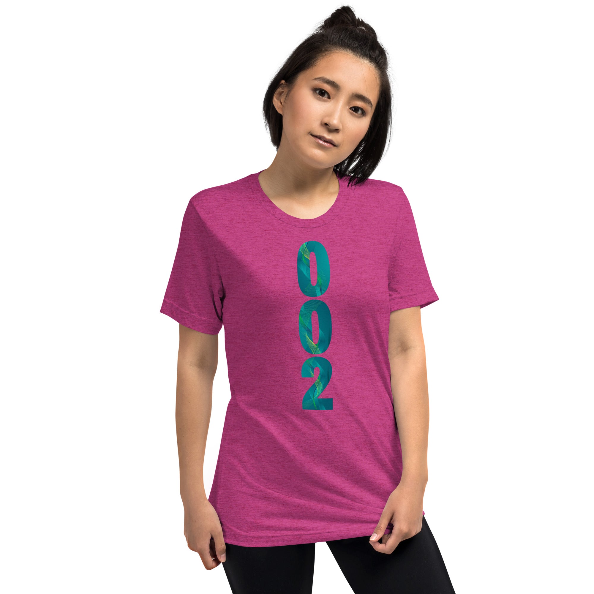 PeaMac Pickleball Tees unisex tri-blend performance T-shirt in green with pickleball graphic on front.