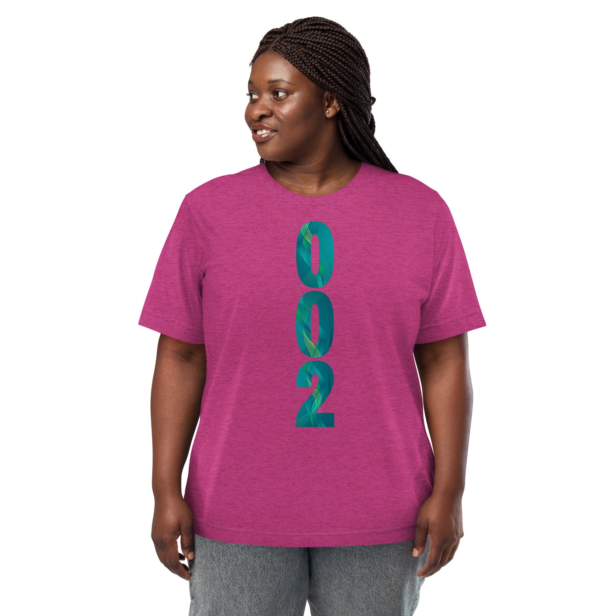 PeaMac Pickleball T-Shirt, unisex tri-blend performance tee in green with pickleball graphic on front.