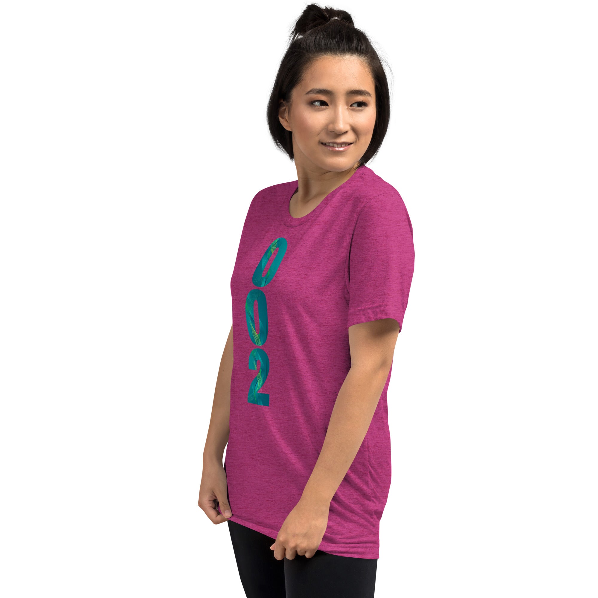 PeaMac Pickleball Tees unisex tri-blend T-shirt in GameStart Green, featuring a left-front design, lightweight and comfortable.