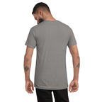 Unisex grey Pickler Funny Definitions T-shirt by PeaMac Pickleball Tees, premium tri-blend activewear with back graphic and comfortable fit.