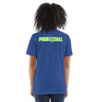 Pickleball Life Unisex T-Shirt — Bold Green & Blue Graphic Tee