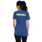 Pickleball Life Unisex T-Shirt — Bold Green & Blue Graphic Tee