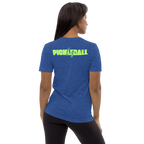 Pickleball Life Unisex T-Shirt — Bold Green & Blue Graphic Tee