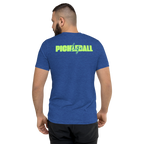 Pickleball Life Unisex T-Shirt — Bold Green & Blue Graphic Tee