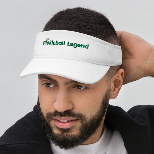 Pickleball legend visor male